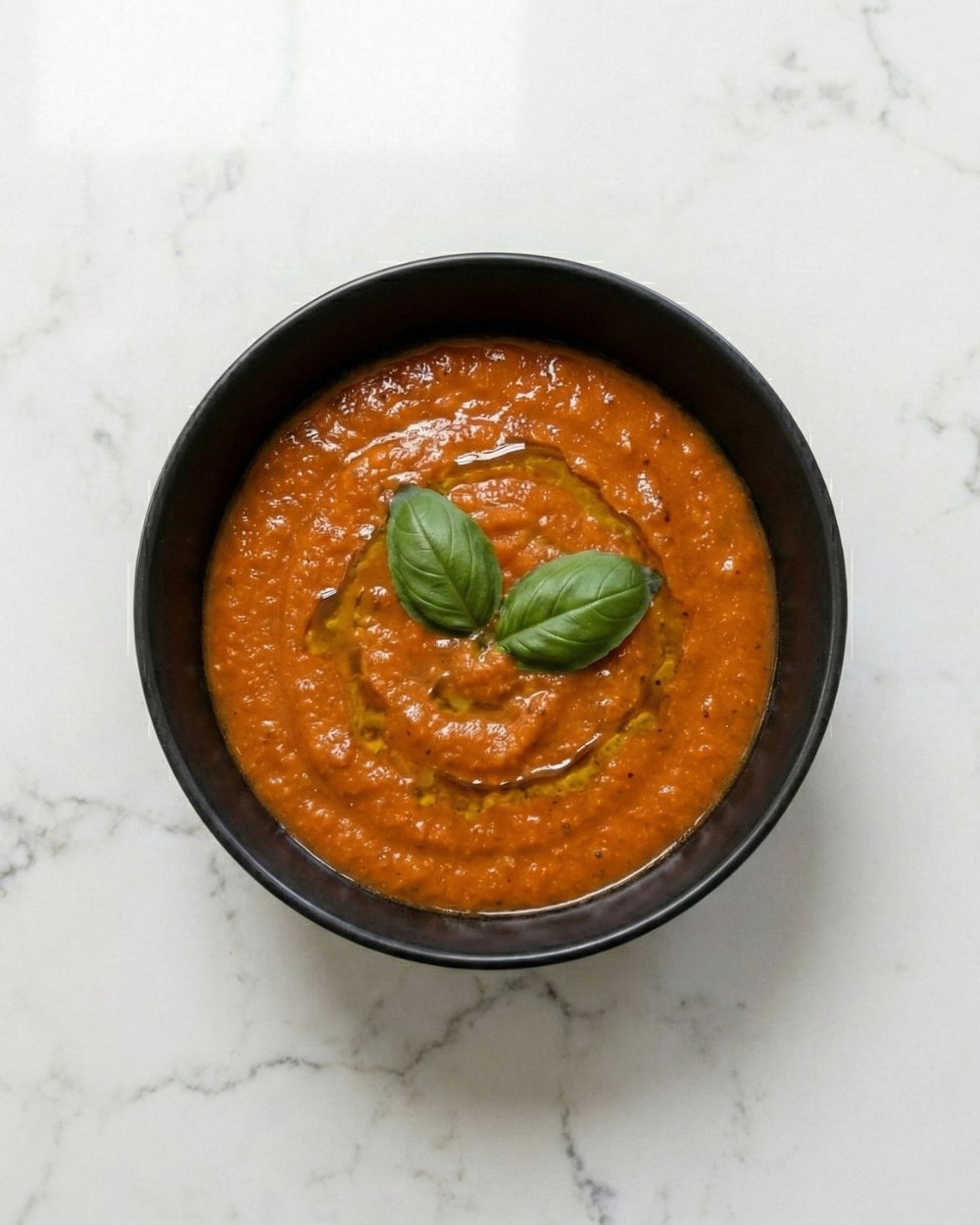 Roasted Tomato & Basil Soup