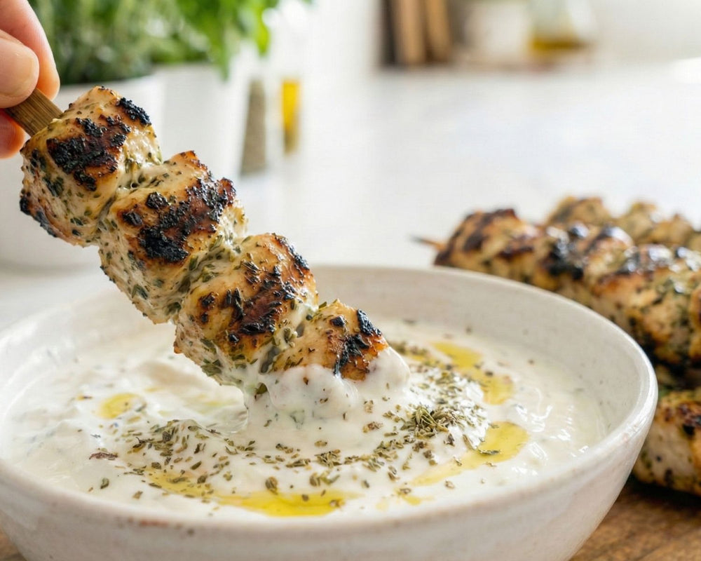 Greek Chicken Skewers
