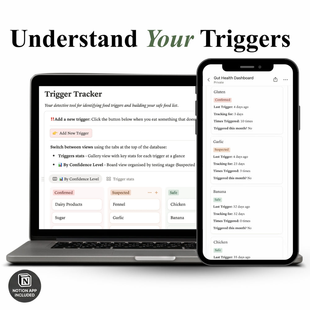 The Complete Gut Reset System (Guide + Notion App)