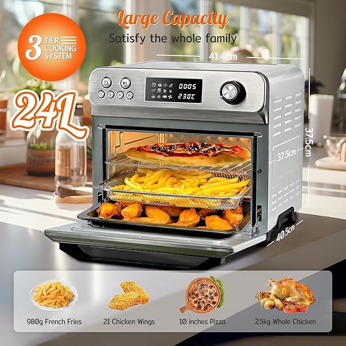 Air Fryer with Rotisserie