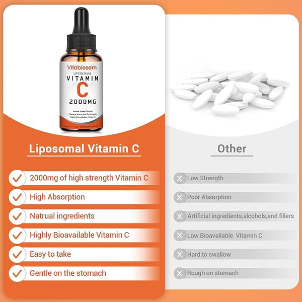 Liquid Liposomal Vitamin C - 2000mg